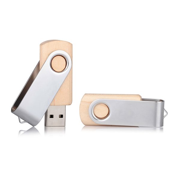 Promosyon 16 GB Ahşap Döner Kapaklı USB Bellek 7241-16GB eşantiyon logo baskılı reklam ve tanıtım ürünü