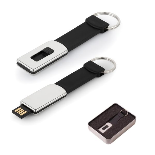 Promosyon 8 GB Metal Anahtarlık USB Bellek 7275-8GB eşantiyon logo baskılı reklam ve tanıtım ürünü