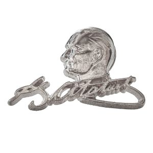Promosyon Atatürk Döküm Yaka Rozeti (İğneli) 5312-K eşantiyon logo baskılı reklam ve tanıtım ürünü