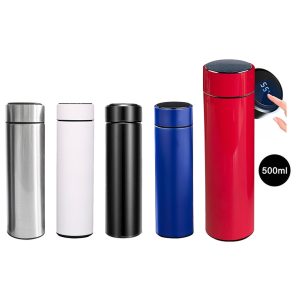 Promosyon Dereceli Akıllı Termos 8155 eşantiyon logo baskılı reklam ve tanıtım ürünü