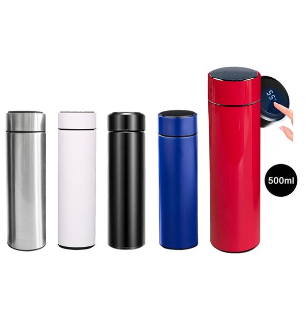 Promosyon Dereceli Akıllı Termos 8155 eşantiyon logo baskılı reklam ve tanıtım ürünü