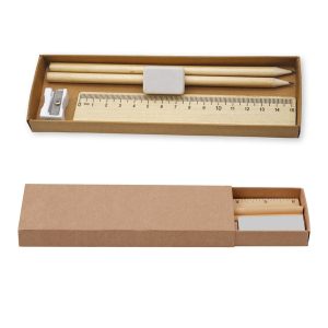 Promosyon Geri Dönüşümlü Kırtasiye Seti 4358 eşantiyon logo baskılı reklam ve tanıtım ürünü