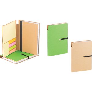 Promosyon Geri Dönüşümlü Lastikli Defter 6367 eşantiyon logo baskılı reklam ve tanıtım ürünü
