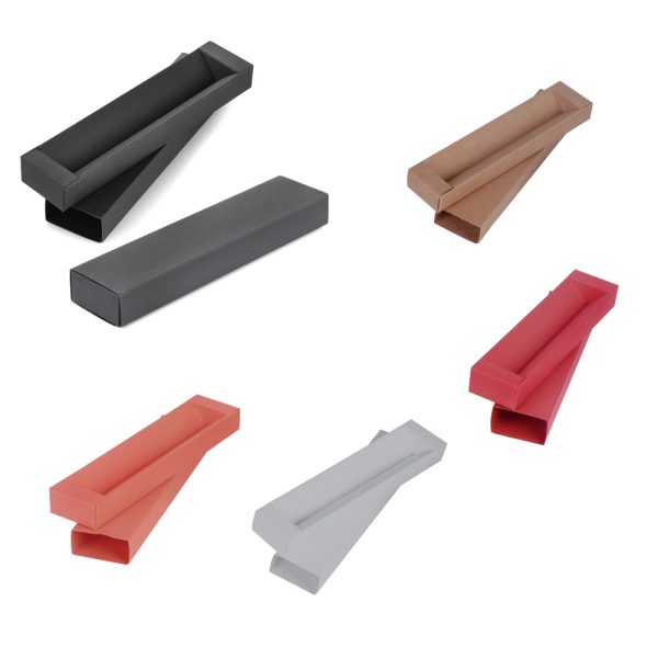 Promosyon Karton Tekli Kalem Kutusu 1694 eşantiyon logo baskılı reklam ve tanıtım ürünü