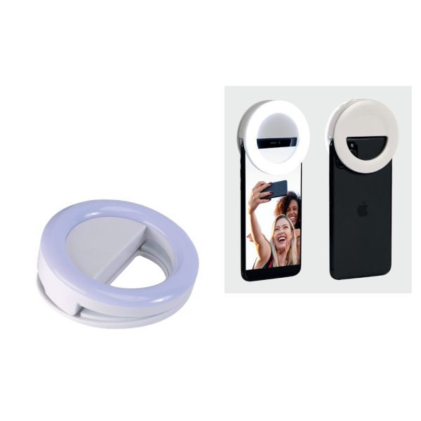 Promosyon Klipsli Selfie LED Isik 7580 eşantiyon logo baskılı reklam ve tanıtım ürünü