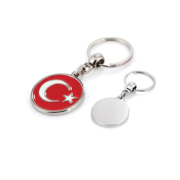 Promosyon Metal Anahtarlık 5217 eşantiyon logo baskılı reklam ve tanıtım ürünü