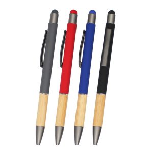 Promosyon Metal Rubber Tükenmez Kalem 1484 eşantiyon logo baskılı reklam ve tanıtım ürünü