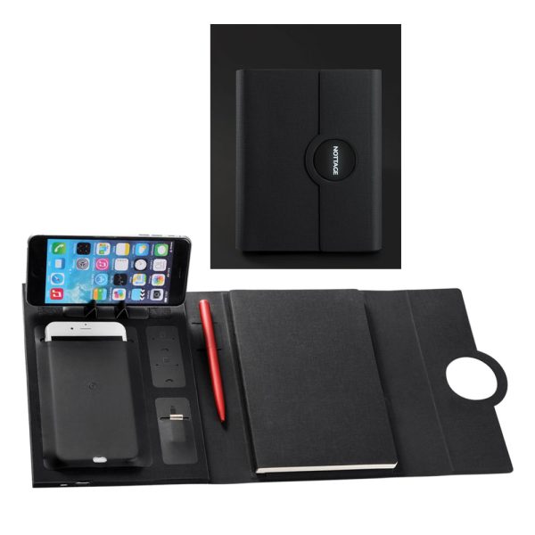 Promosyon Powerbank 5000 mAh Wireless Organizer 7480 eşantiyon logo baskılı reklam ve tanıtım ürünü