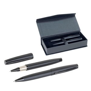 Promosyon Roller ve Tükenmez Kalem Seti 1614 eşantiyon logo baskılı reklam ve tanıtım ürünü