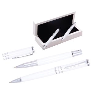 Promosyon Roller ve Tükenmez Kalem Seti 1637 eşantiyon logo baskılı reklam ve tanıtım ürünü