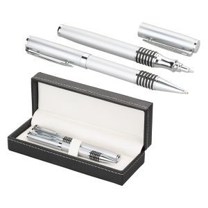 Promosyon Roller ve Tükenmez Kalem Seti 1607 eşantiyon logo baskılı reklam ve tanıtım ürünü