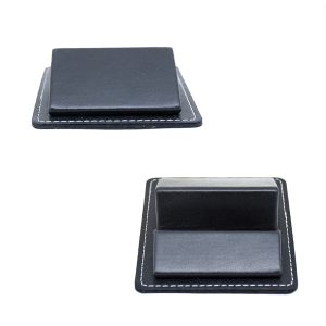 Promosyon Suni Deri Telefon Standı 2555  eşantiyon logo baskılı reklam ve tanıtım ürünü