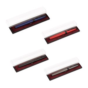 Promosyon Tekli kutulu roller kalem 1633 eşantiyon logo baskılı reklam ve tanıtım ürünü