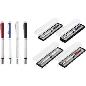 Promosyon Tekli Roller Kalem Seti 1626 eşantiyon logo baskılı reklam ve tanıtım ürünü