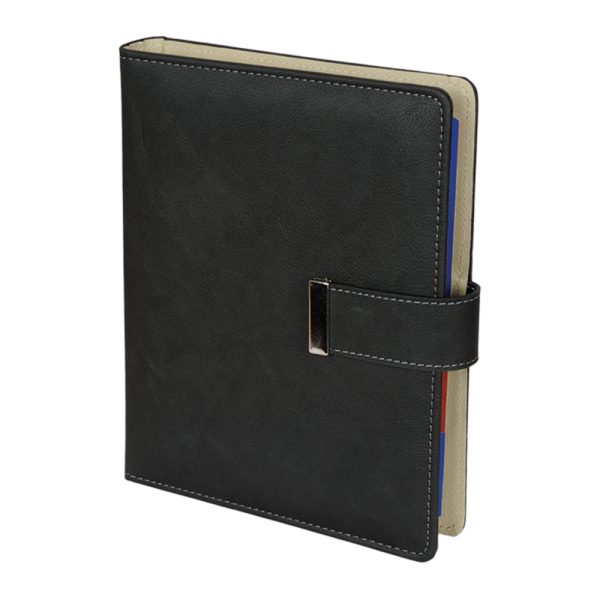 Promosyon Termo Deri Kapaklı Organizer 6494 Kırmızı eşantiyon logo baskılı reklam ve tanıtım ürünü