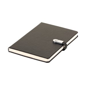 Promosyon Termo Deri Kapaklı USB Bellekli Defter ( 13 x 21 cm ) 6490 Kırmızı eşantiyon logo baskılı reklam ve tanıtım ürünü