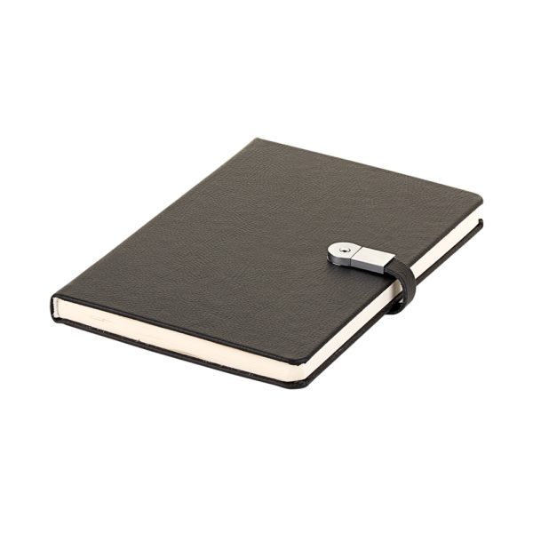 Promosyon Termo Deri Kapaklı USB Bellekli Defter ( 13 x 21 cm ) 6490 Kırmızı eşantiyon logo baskılı reklam ve tanıtım ürünü