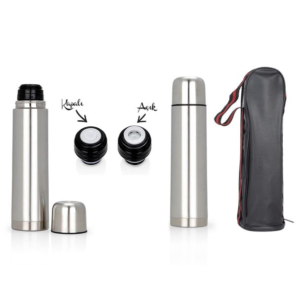 Promosyon Termos 750 ml 8131 eşantiyon logo baskılı reklam ve tanıtım ürünü