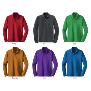 Promosyon Uzun Kollu T-shirt 8758 eşantiyon logo baskılı reklam ve tanıtım ürünü