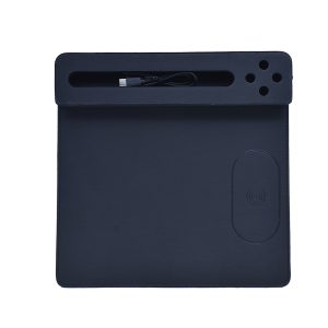 Promosyon Wireless Şarjlı Mousepad 7363 Siyah eşantiyon logo baskılı reklam ve tanıtım ürünü