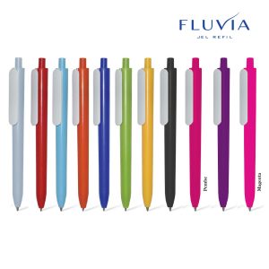 Promosyon Fluvia İnce Jel Tükenmez Kalem 1006-B-J-F eşantiyon logo baskılı reklam ve tanıtım ürünü